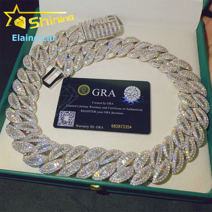CUBAN CHAIN 26MM SREBRNY